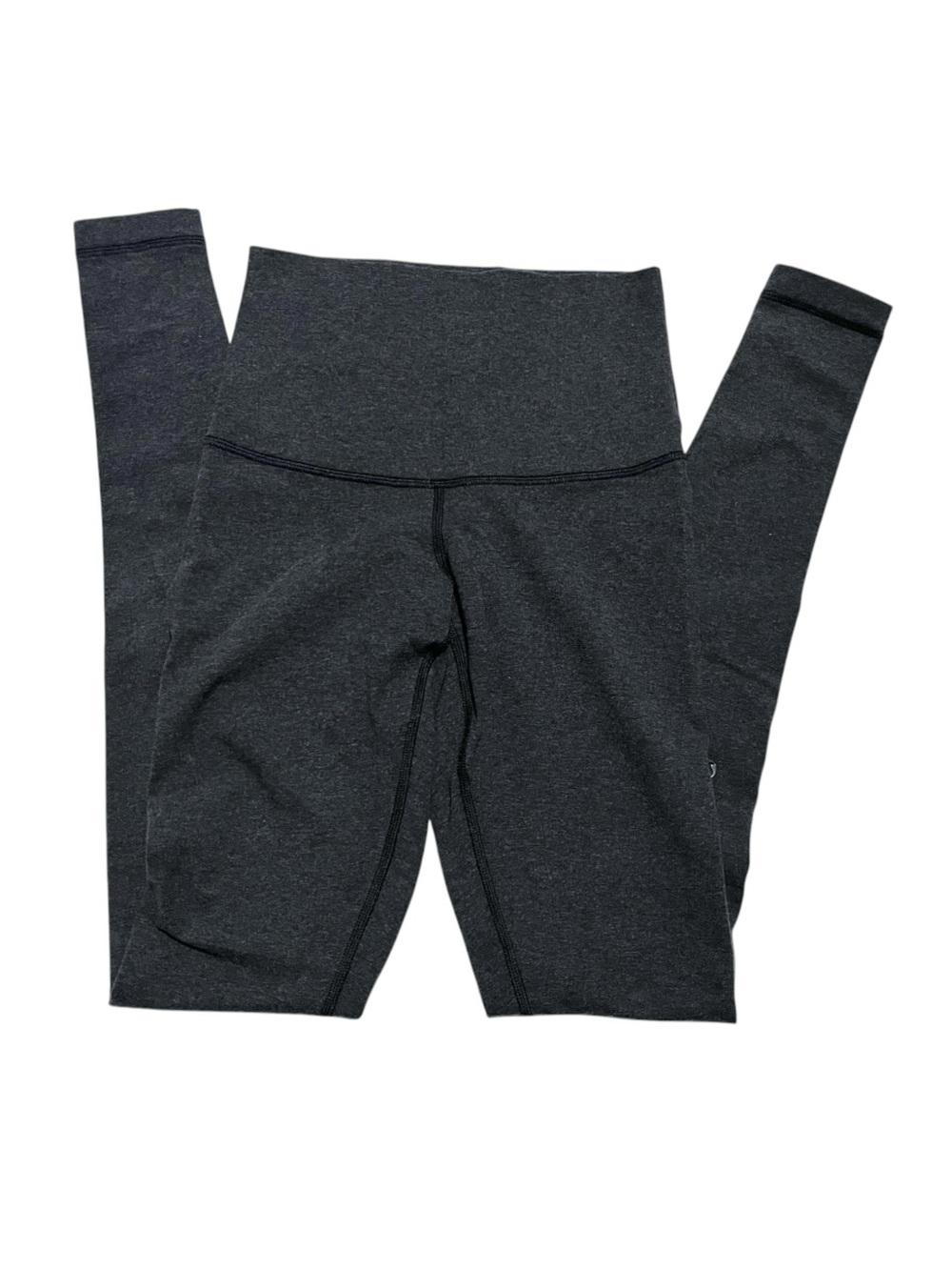 EUC lululemon Wunder Charcoal Black Leggings Size 4